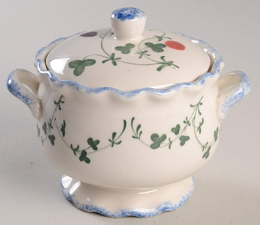 Cote Basque Sugar Bowl & Lid by Seymour Mann-1