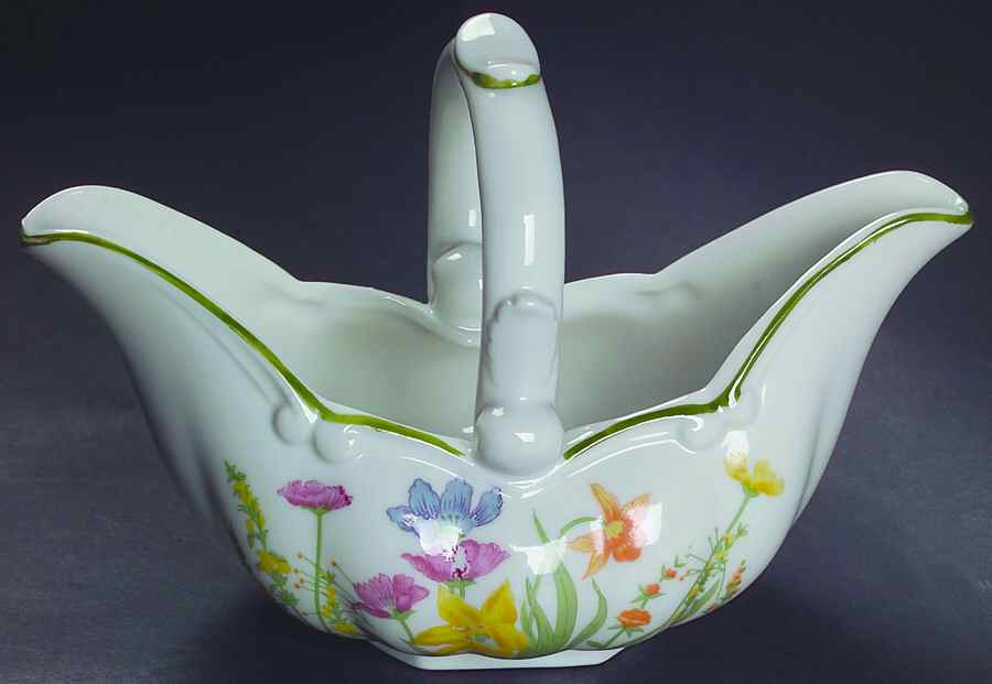 Day Lily Small Basket by Seymour Mann-1