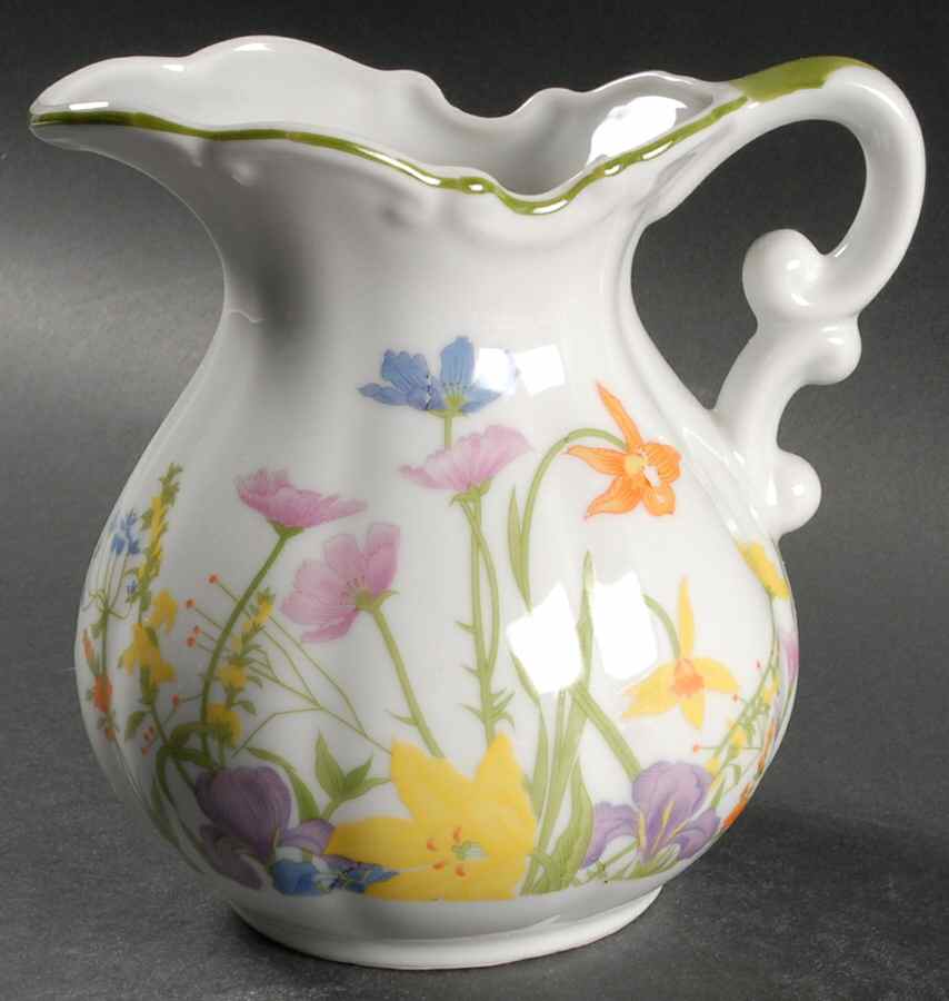Day Lily Pitcher by Seymour Mann-1
