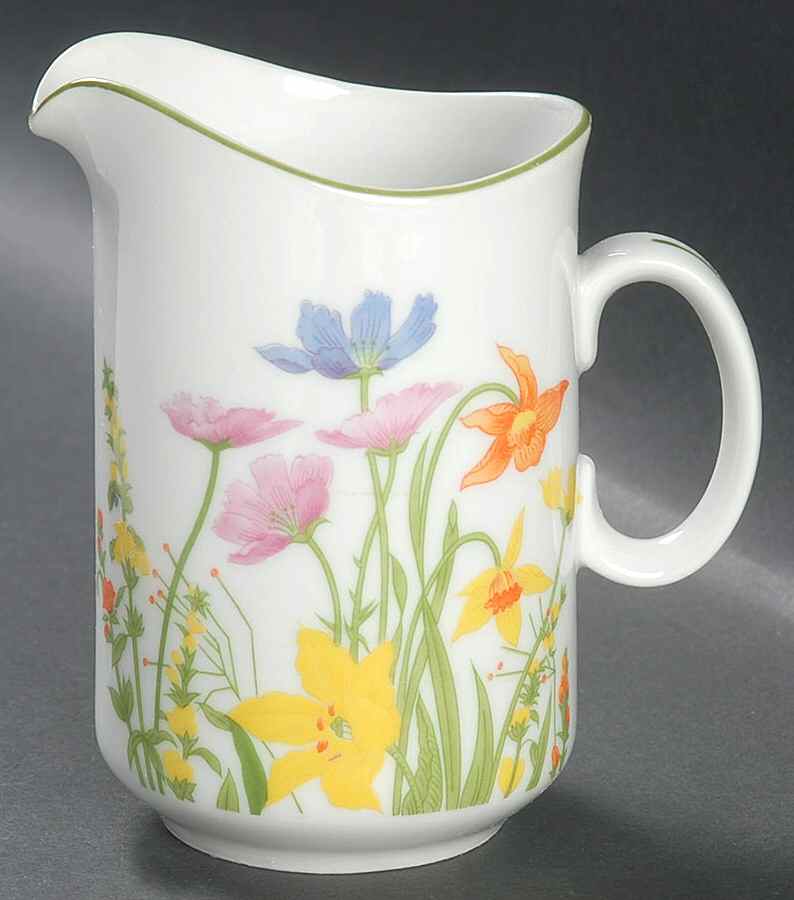 Day Lily Creamer by Seymour Mann-1