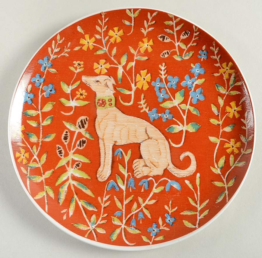 Flemish Tapestry Salad Plate by Seymour Mann-1