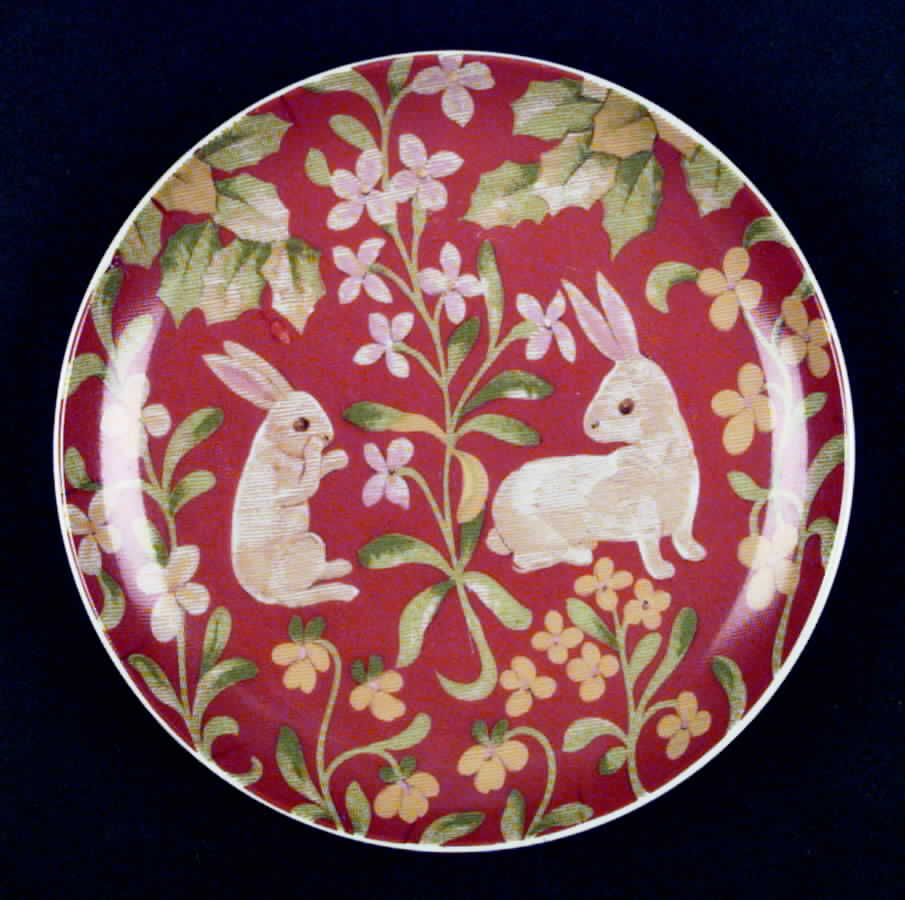 Flemish Tapestry Salad Plate by Seymour Mann-1