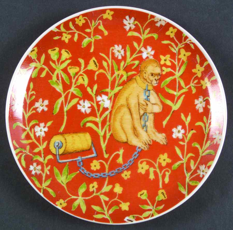 Flemish Tapestry Salad Plate by Seymour Mann-1