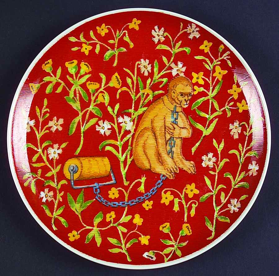 Flemish Tapestry Salad Plate by Seymour Mann-1