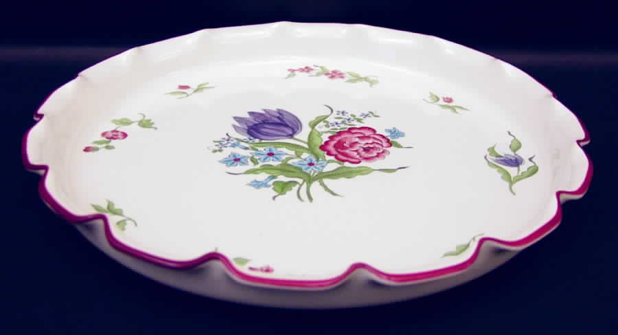French Bouquet Large Round Oven-to-Table Baker by Seymour Mann-1