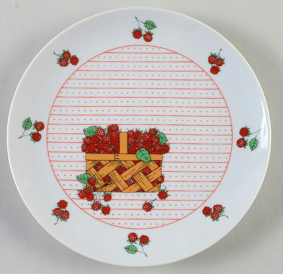 Les Fruits Salad Plate by Seymour Mann-1