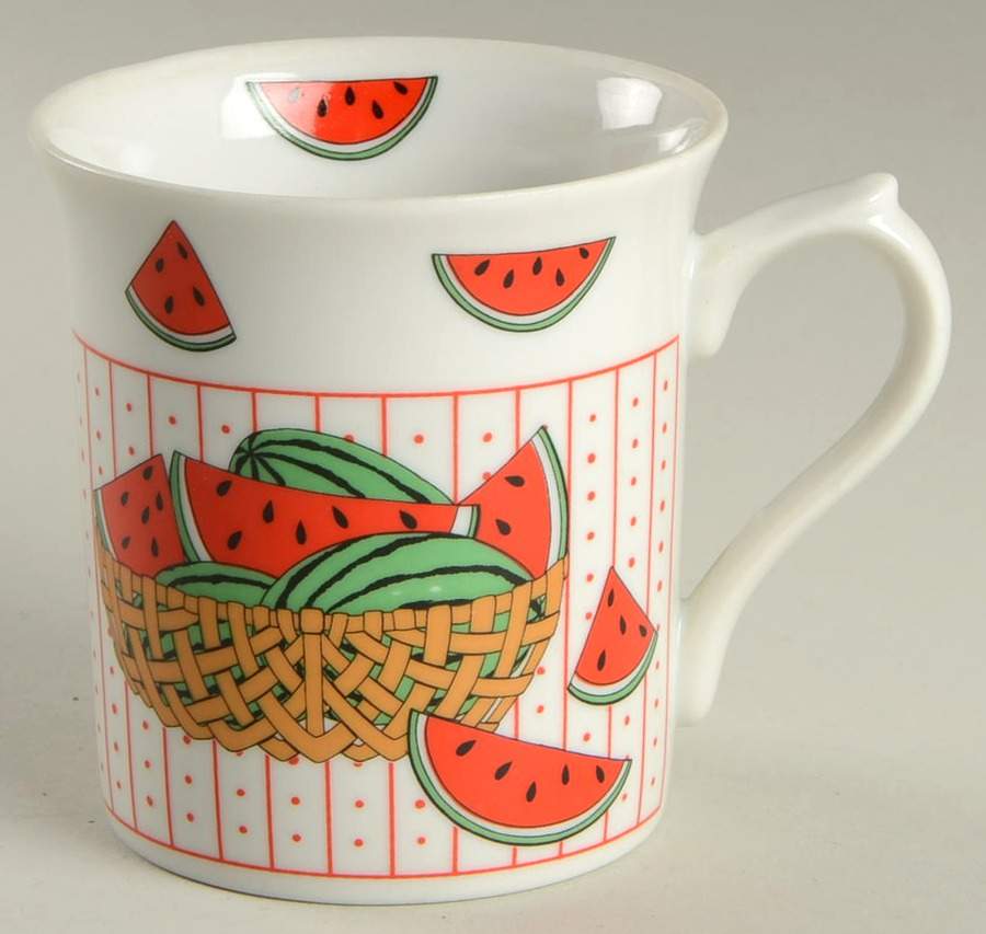 Les Fruits Mug by Seymour Mann-1