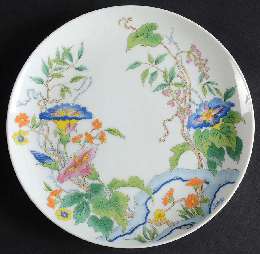 Morning Glory Salad Plate by Seymour Mann-1