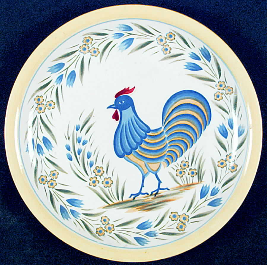 Provincial Dinner Plate by Seymour Mann-1
