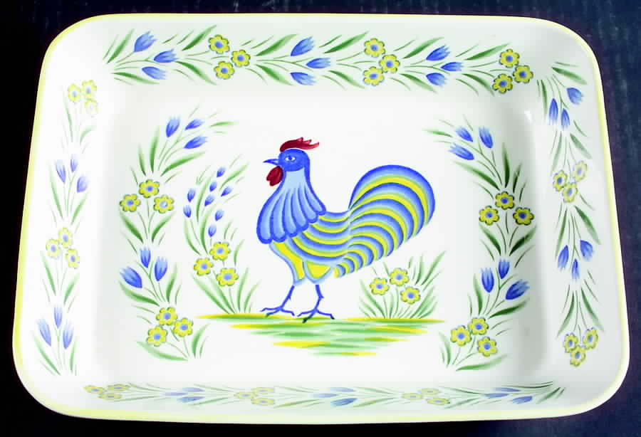 Provincial 12" Rectangular Baker by Seymour Mann-1