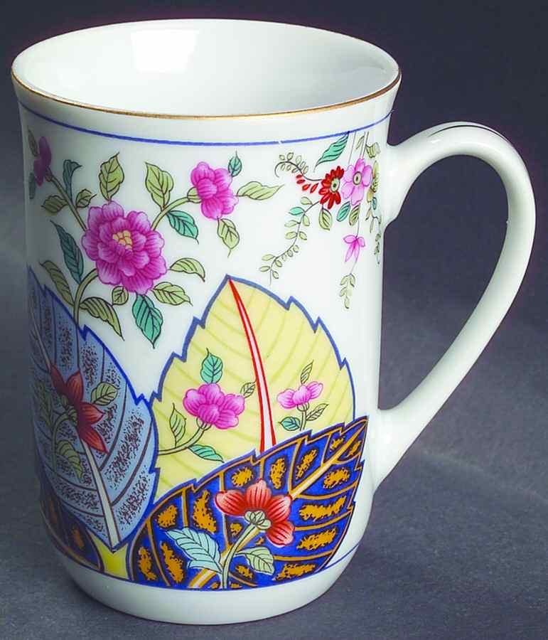 Tobacco Leaf Mug by Seymour Mann-1