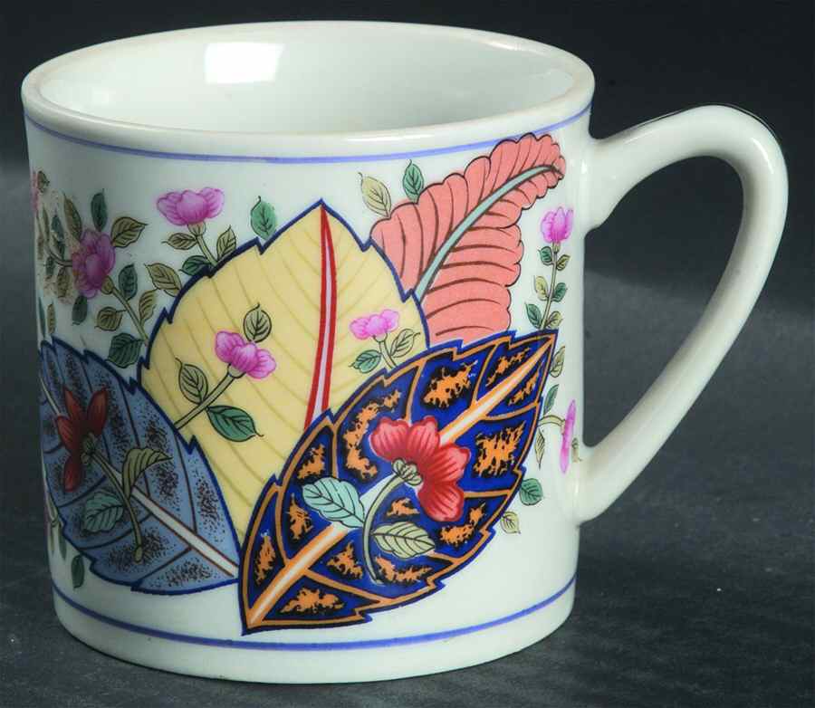 Tobacco Leaf Flat Cup by Seymour Mann-1