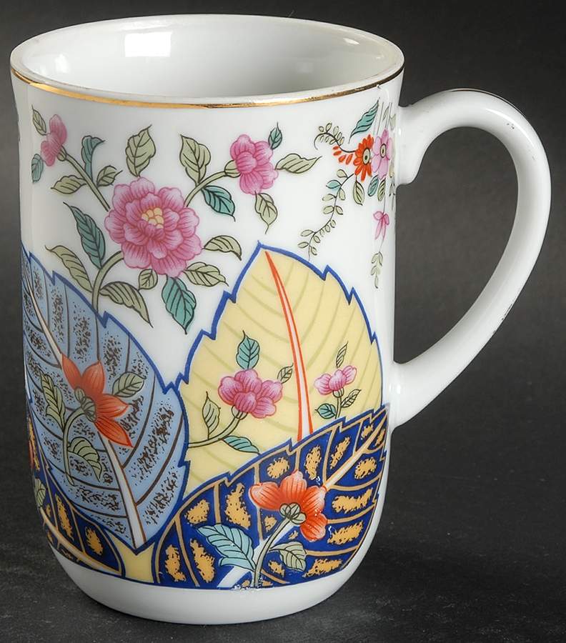 Tobacco Leaf Mug by Seymour Mann-1