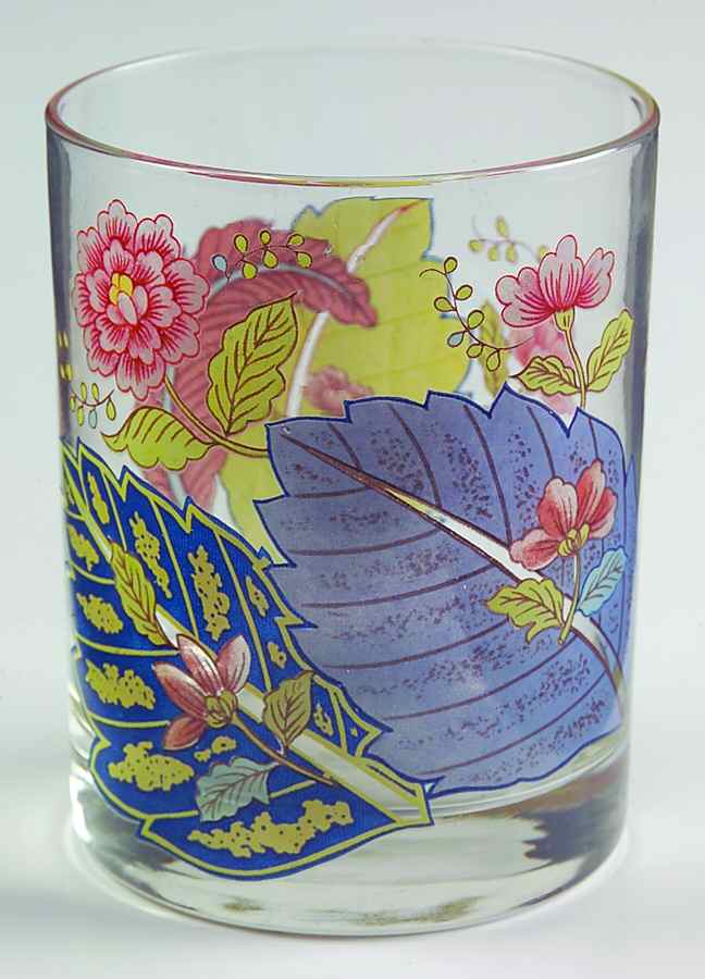 Tobacco Leaf 10 Oz Glassware Double Old Fashioned by Seymour Mann-1