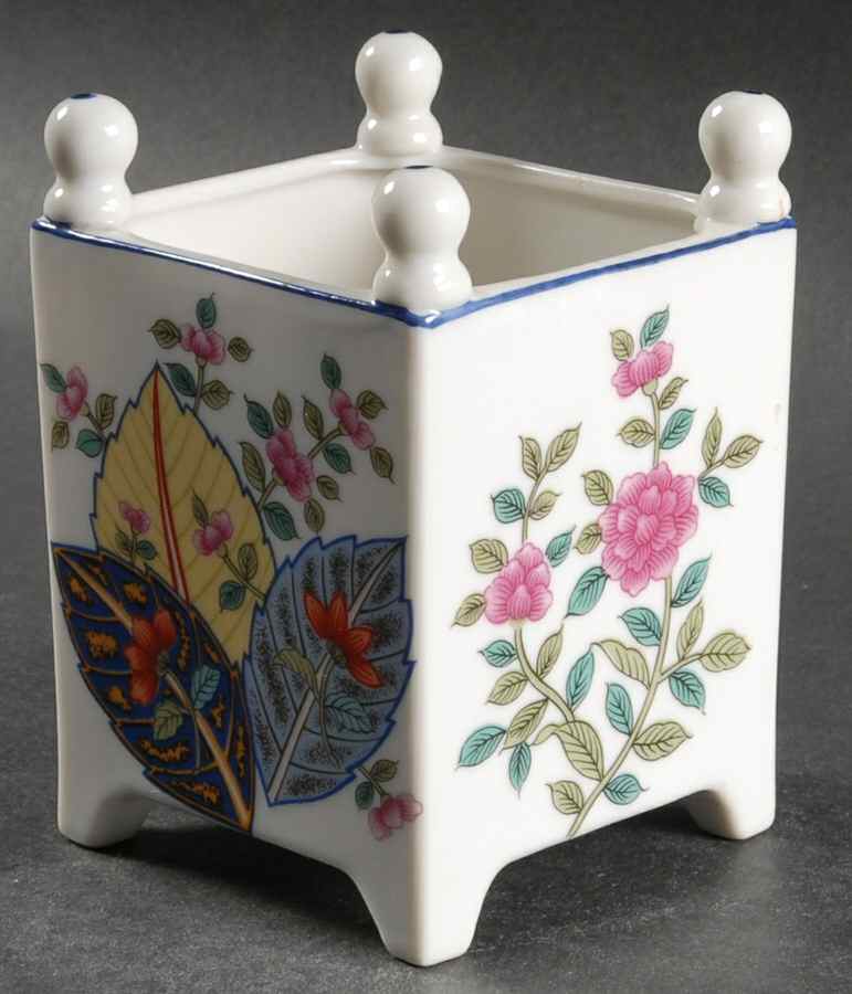 Tobacco Leaf Small Planter by Seymour Mann-1