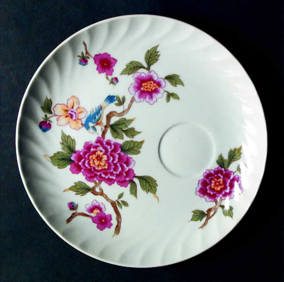 Windsor Garden Snack Plate by Seymour Mann-1