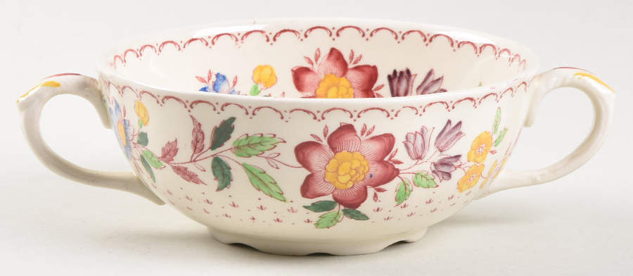 Arbor Flat Cream Soup Bowl by Mason's-1