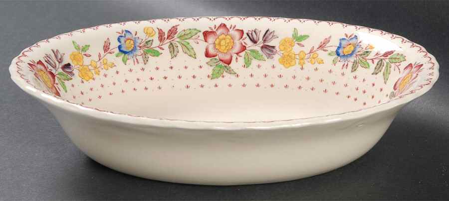 Arbor 9" Oval Vegetable Bowl by Mason's-1