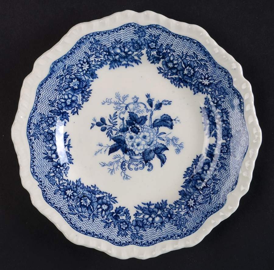 Ascot Blue Bread & Butter Plate by Mason's-1