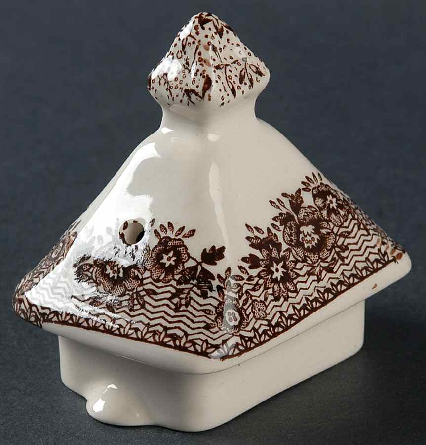 Ascot Brown Multicolor Lid for Small Coffee Pot by Mason's-1