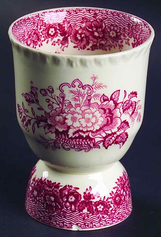 Ascot Red Single Egg Cup by Mason's-1