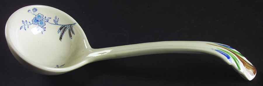 Belvedere Blue Multicolor Tureen Ladle by Mason's-1