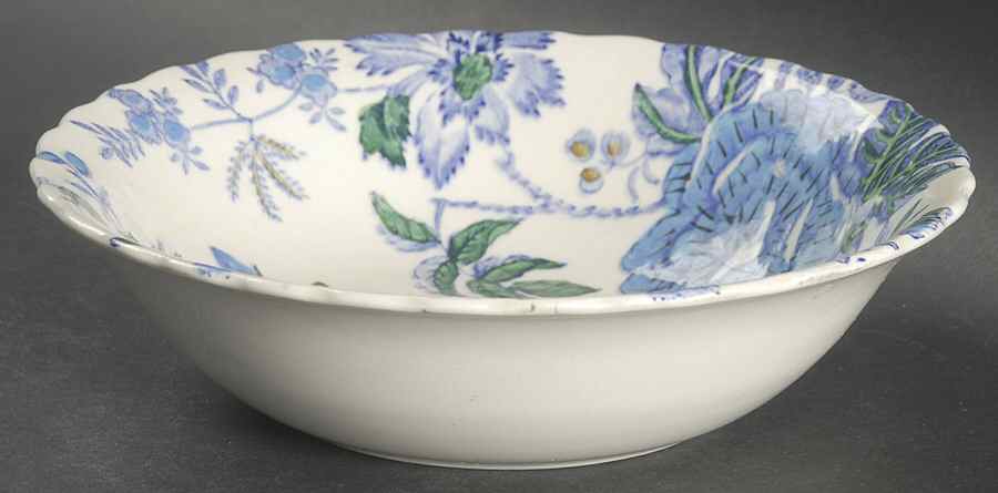 Belvedere Blue Multicolor Coupe Cereal Bowl by Mason's-1