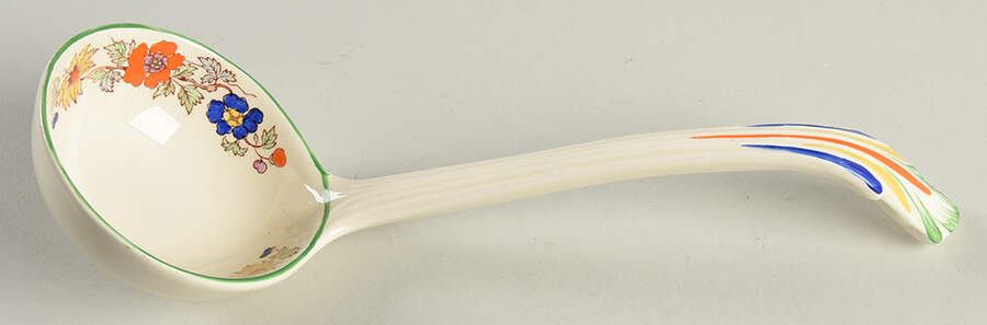 Bible (Green Bible) Tureen Ladle by Mason's-1