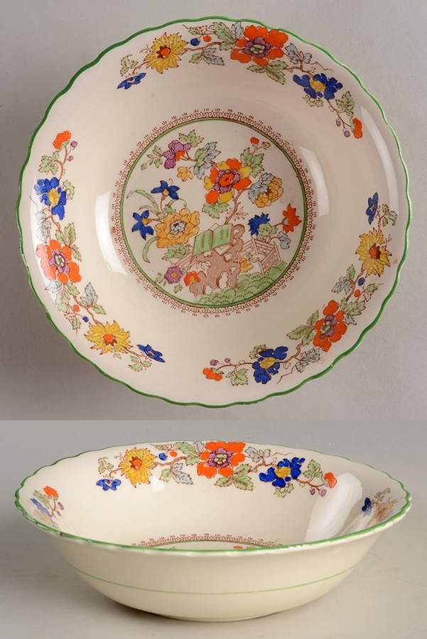 Bible (Green Bible) Coupe Cereal Bowl by Mason's-1