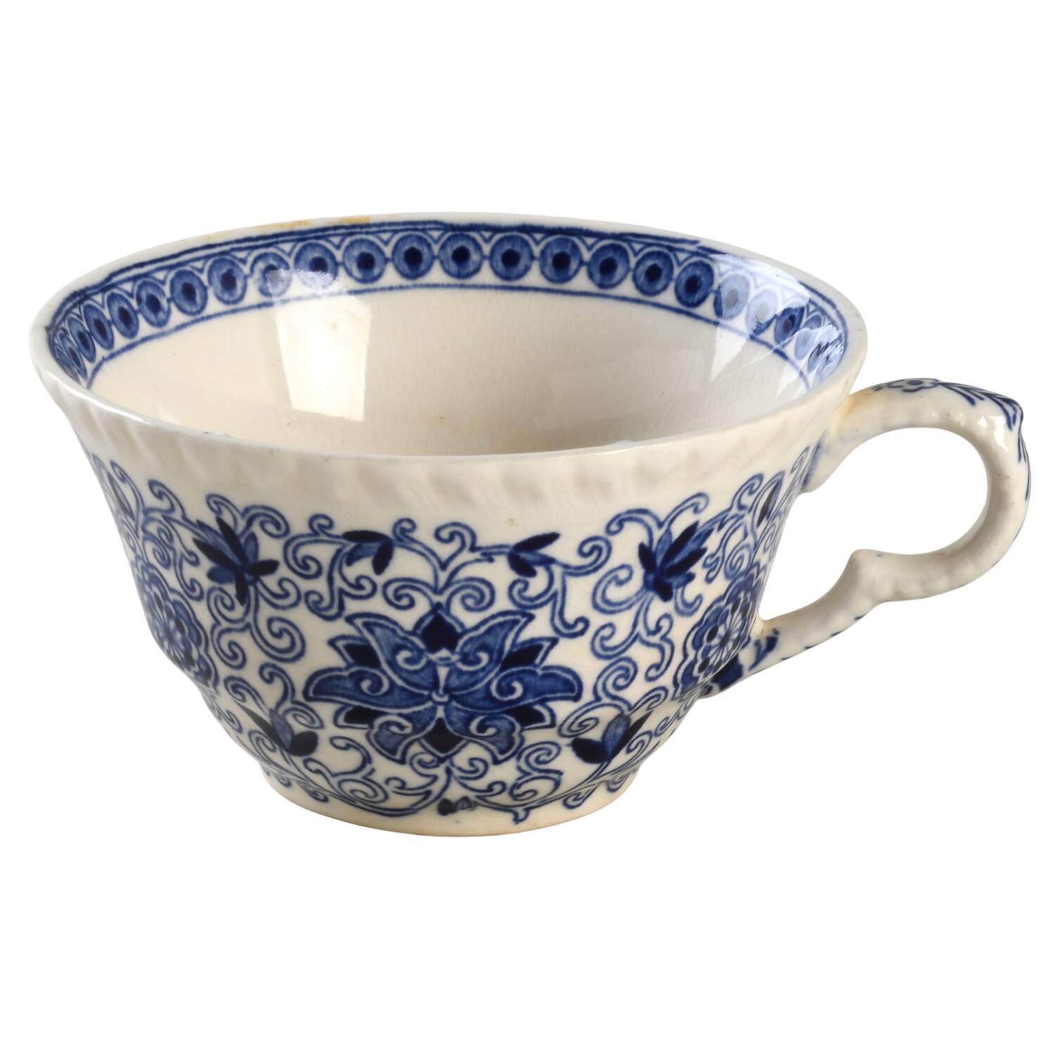Bow Bells Blue Flat Cup by Mason's-1
