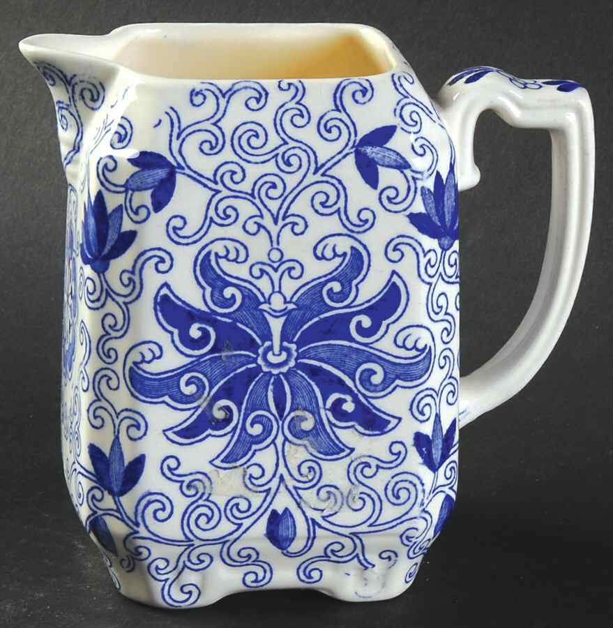 Bow Bells Blue Creamer by Mason's-1