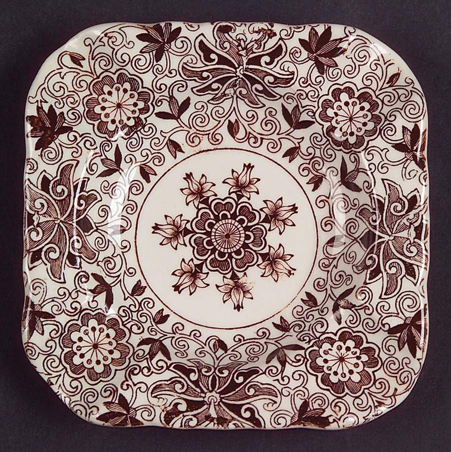 Bow Bells Brown 3" Ashtray by Mason's-1