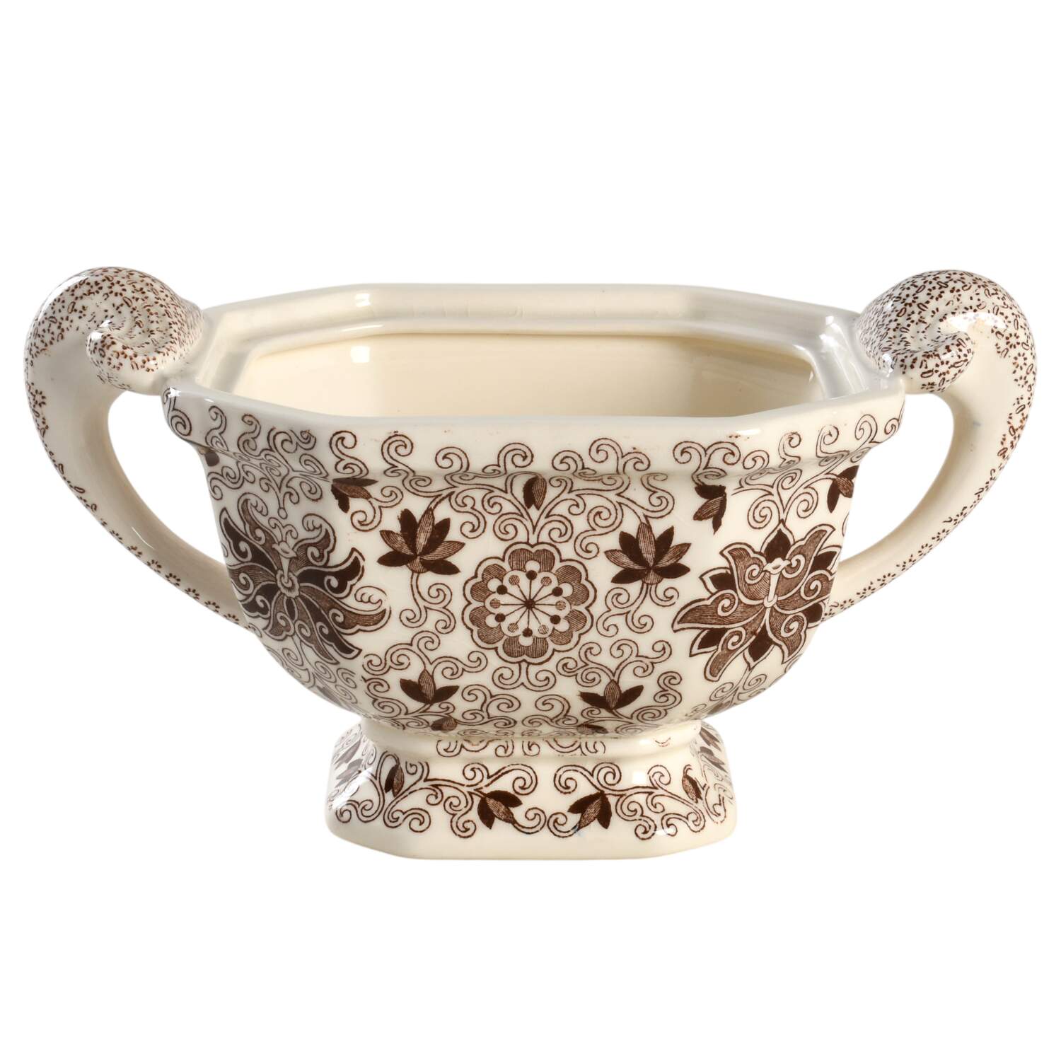 Bow Bells Brown Sauce Boat No LId by Mason's-1