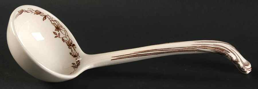 Bow Bells Brown Tureen Ladle by Mason's-1