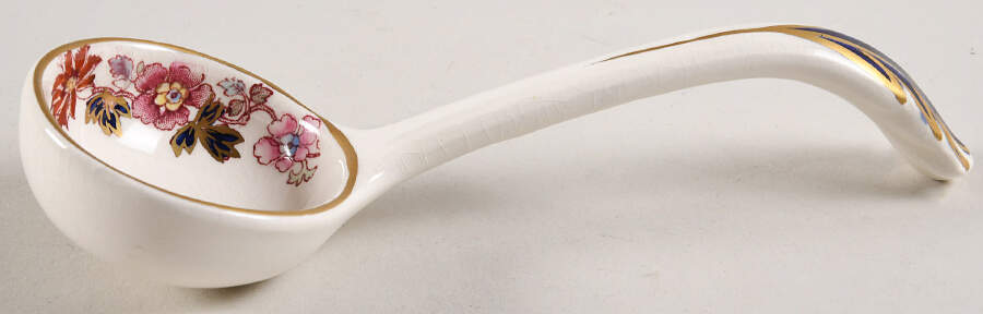 Brocade Solid Piece Sauce Ladle by Mason's-1