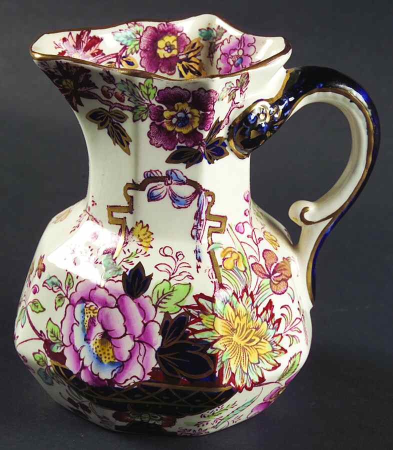 Brocade Small Hydra Jug by Mason's-1