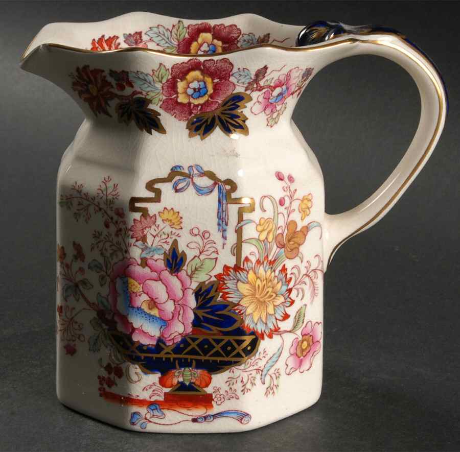 Brocade 24 Oz Fenton Jug by Mason's-1