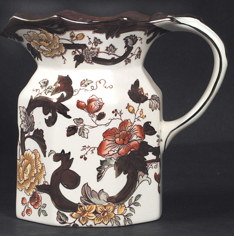 Brown Velvet 32 Oz Fenton Jug by Mason's-1