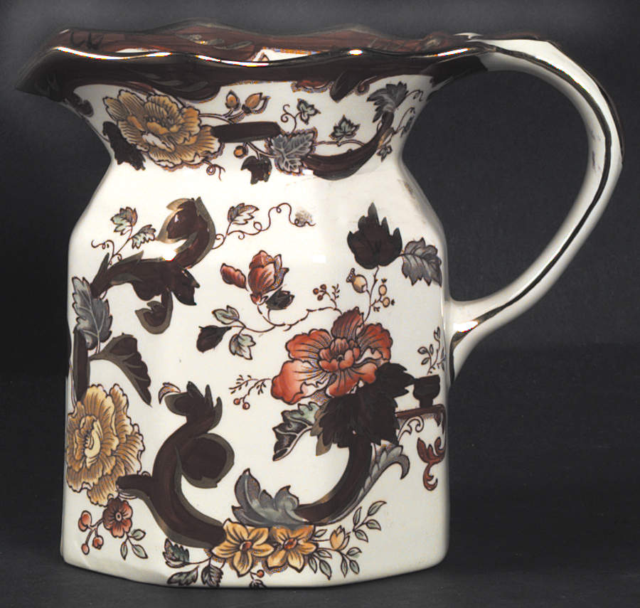 Brown Velvet 24 Oz Fenton Jug by Mason's-1
