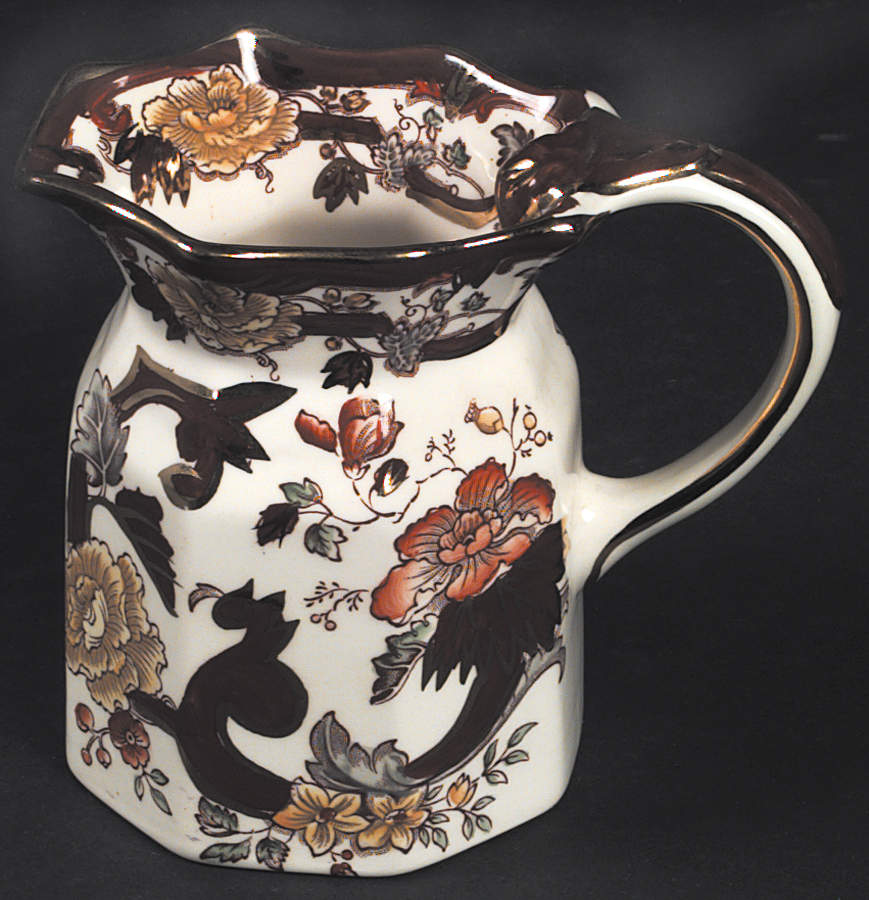 Brown Velvet 12 Oz Fenton Jug by Mason's-1