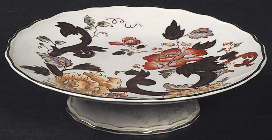 Brown Velvet Compote by Mason's-1