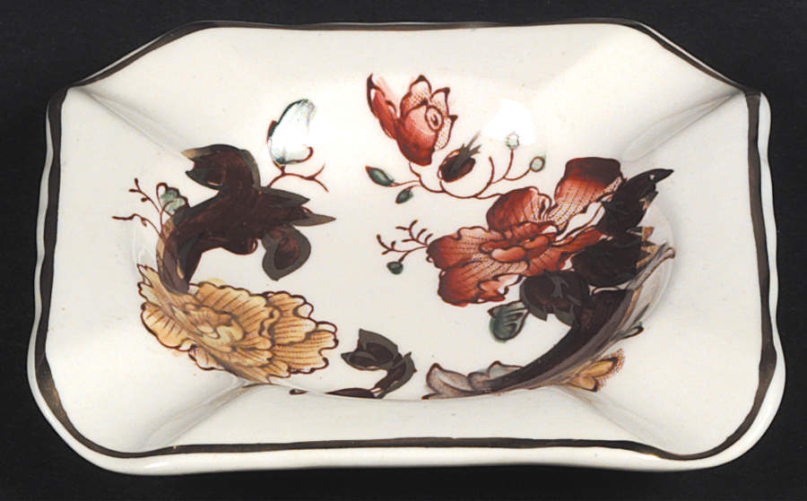 Brown Velvet Small Ashtray by Mason's-1