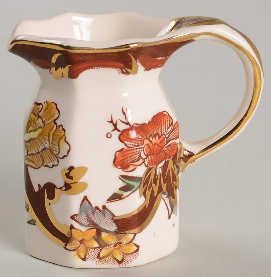 Brown Velvet Miniature Gothic Jug by Mason's-1