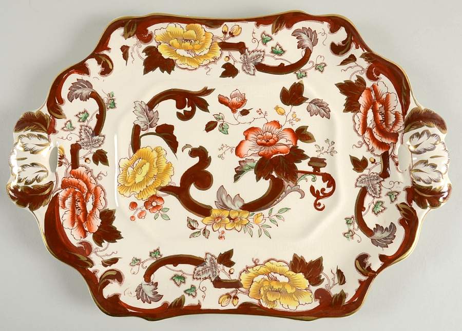 Brown Velvet Underplate for Tureen by Mason's-1