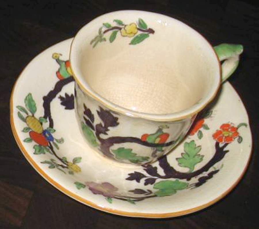 C2879 Flat Demitasse Cup & Saucer Set by Mason's-1