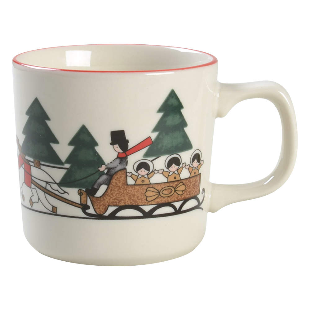 Christmas Village Child's Mug by Mason's-1