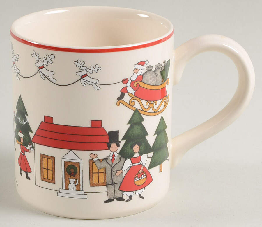Christmas Village Mug by Mason's-1