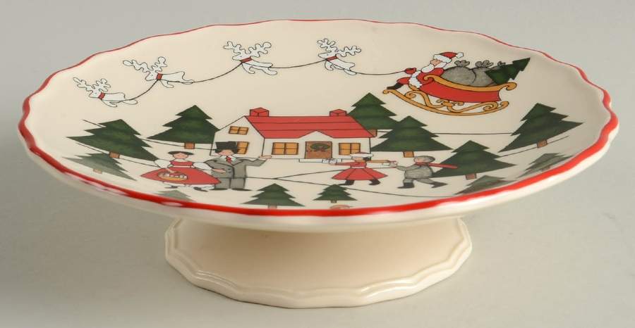 Christmas Village Tidbit by Mason's-1