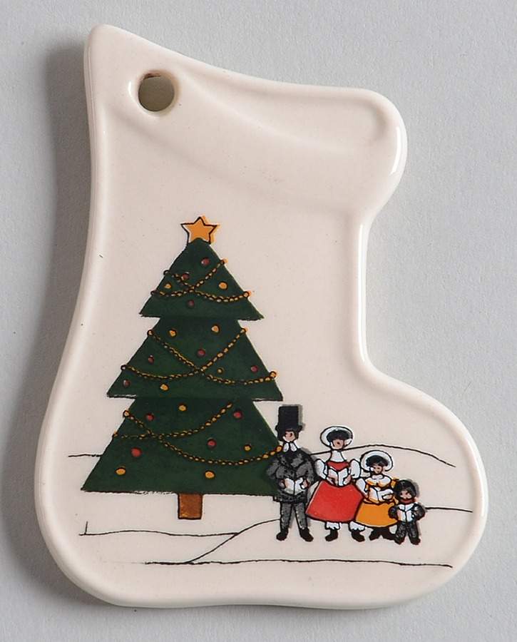 Christmas Village Ornament by Mason's-1
