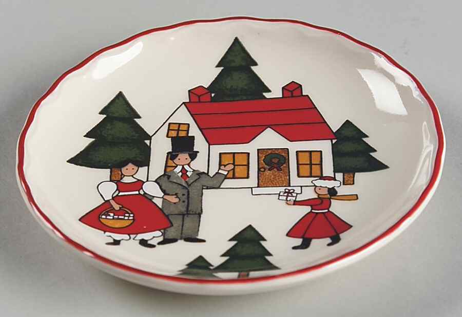 Christmas Village Coaster by Mason's-1